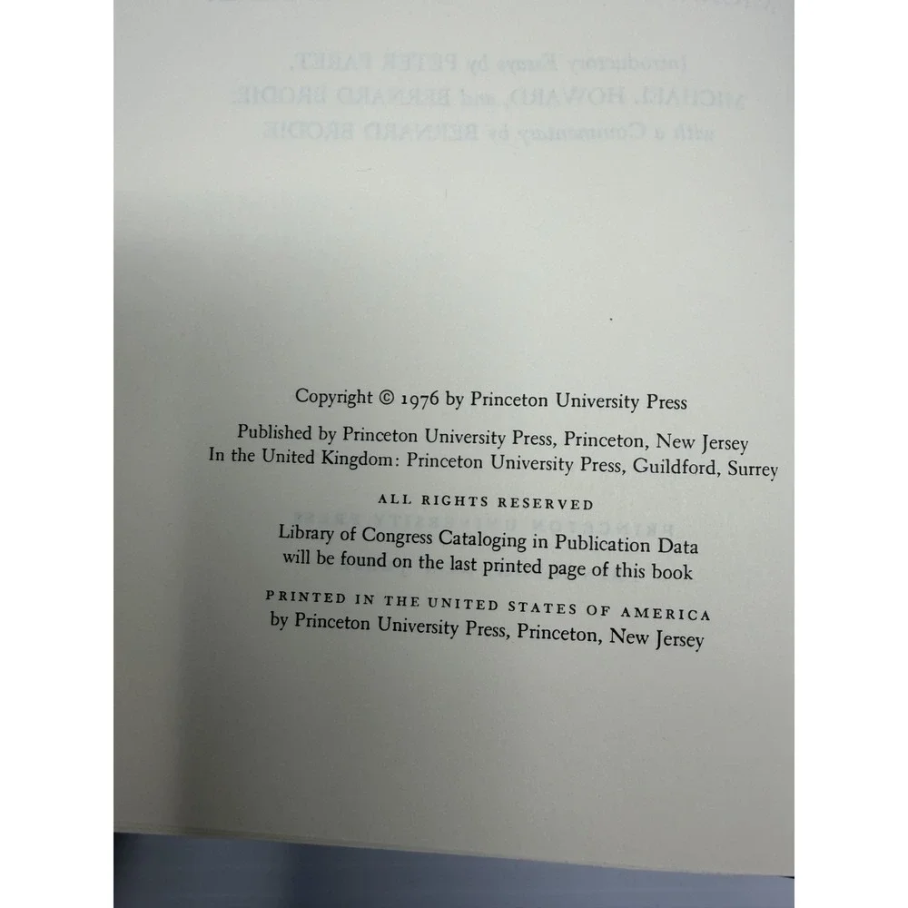On‎ War By Carl Von Clausewitz | Princeton Indexed Edition | 1984 HC Excellent
